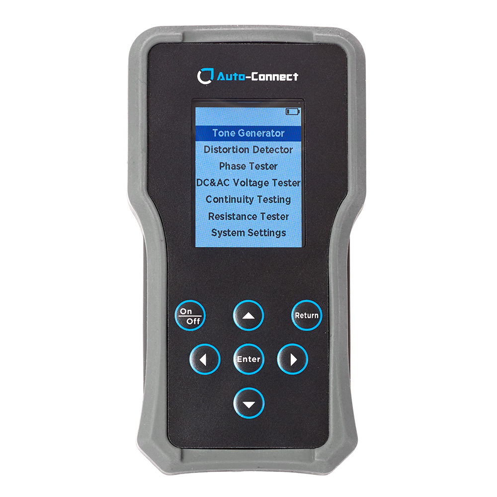 Auto-Connect MFAST, test- och mätverktyg av kablar och ljud