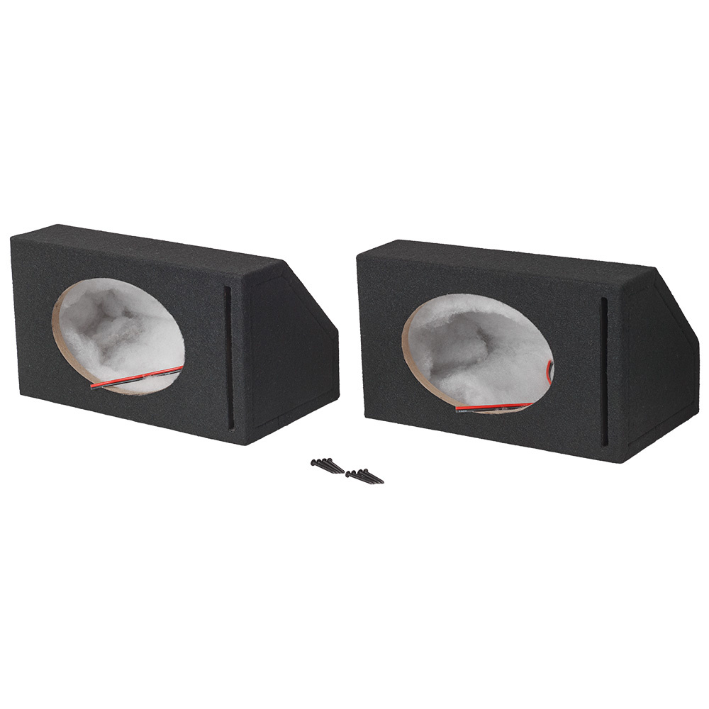 Auto-Connect 6x9 tum tom högtalarlåda, portad