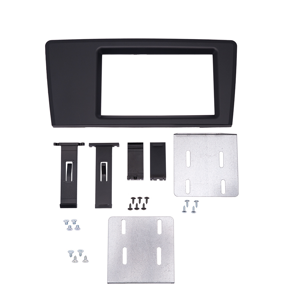 Stereoram dubbel-DIN till Volvo V70 2000-2004, mörkgrå