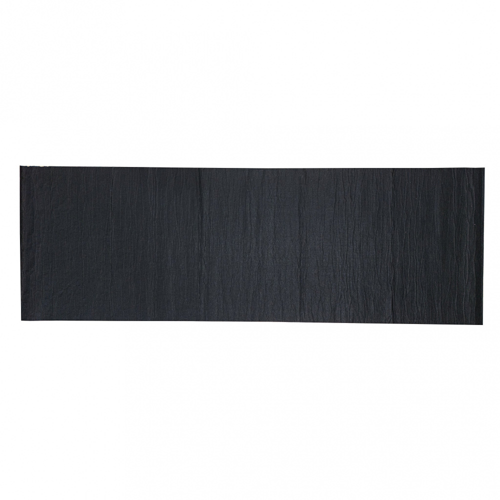 DS18 Högtalarmatta med klisterbaksida, 3x1 meter, svart