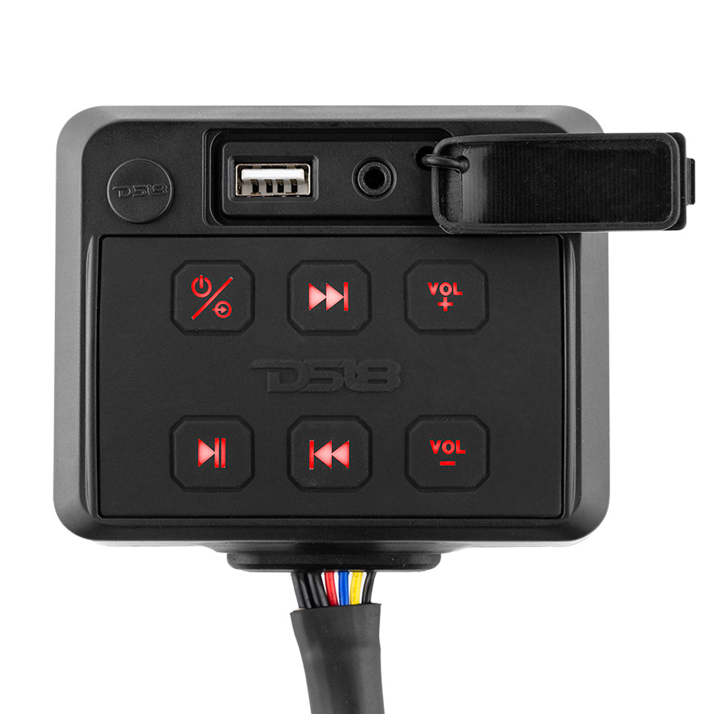 DS18 ENSBTRC-SQ, smidig och kompakt marinstereo