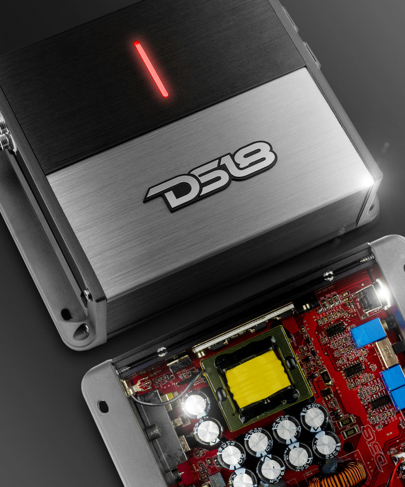 DS18 ION700.2D, kompakt tvåkanaligt slutsteg