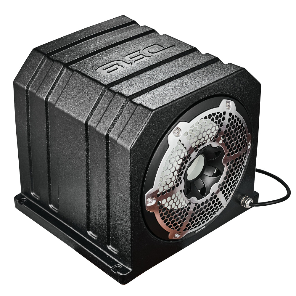 DS18 NXL-10SUBLD/BK, 10 tums marin baslåda med RGB LED-belysning, svart