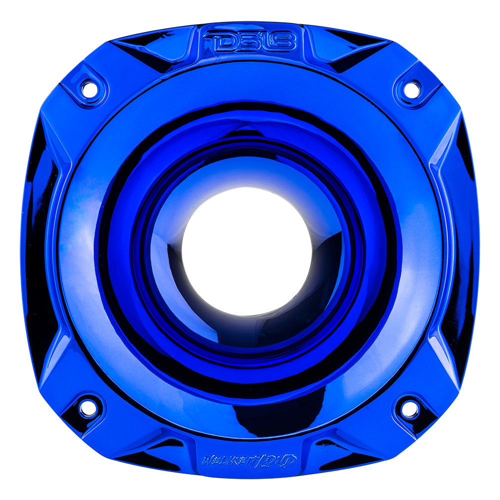 DS18 PRO-HP102/CBL, blått 2tums horn till driver