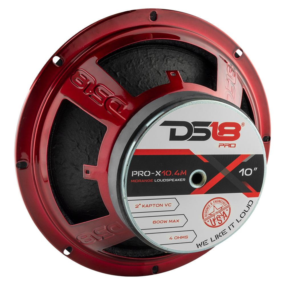DS18 PRO-X10.4M, 10 tums midbas, styck
