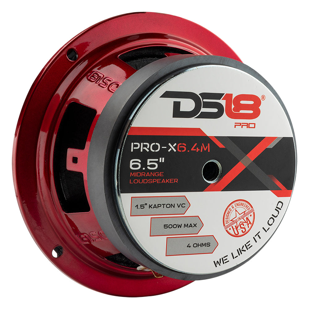 DS18 PRO-X6.4M, 6.5 tums midbas, styck