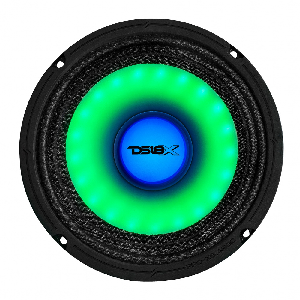 DS18 PRO-X6.4RGB, 6.5 tums RGB LED-midbas, styck