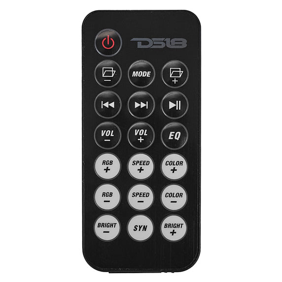 DS18 SB37BTXRGB, 37tum vädertålig soundbar med Bluetooth, USB och RGB