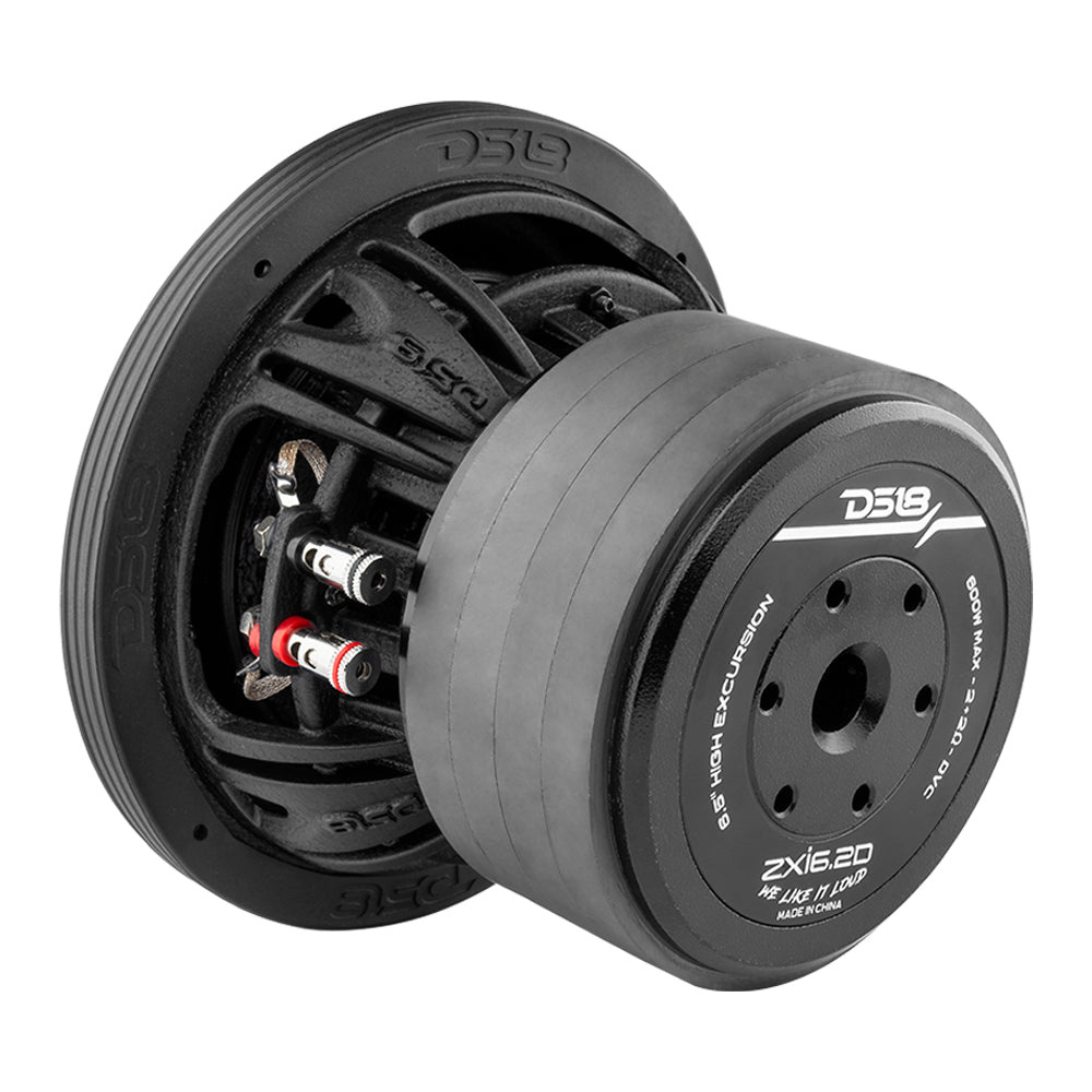 DS18 ZXI6.2D, långslagigt 6.5 tums baselement