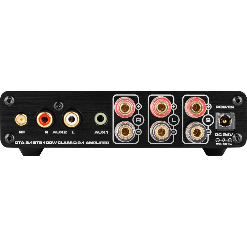 Dayton Audio DTA-2.1BT2 klass D 2.1-förstärkare med Bluetooth