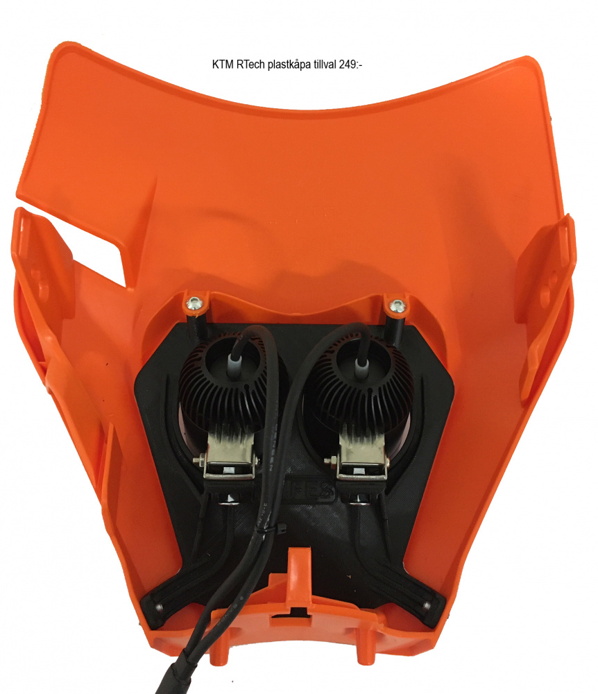 KTM 2017-2019 Lamphållare Nizled 2xR40DRL/2xE40D