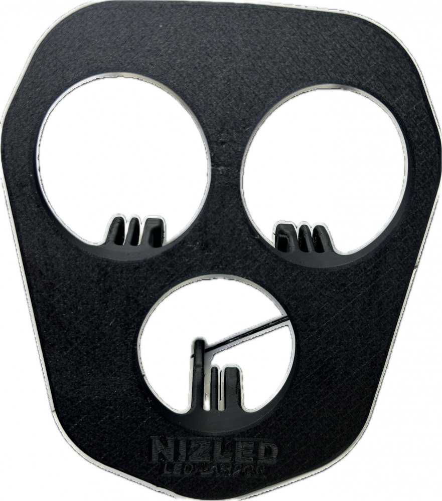 Triumph 2024- 3D print Lamphållare Nizled till 3xE30F/E40F, E406k/E405k