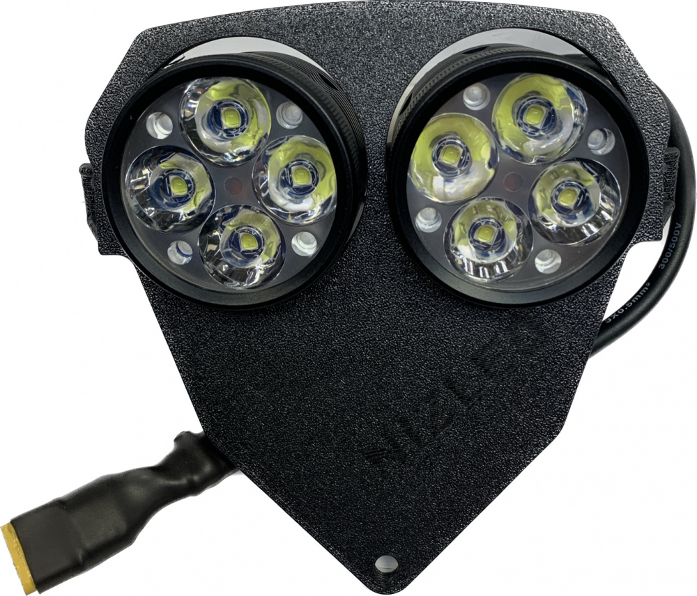 Lampfäste Beta 2020-2023 4-takt , NIZLED 2xR40DRL kallvit (80w) utan kåpa