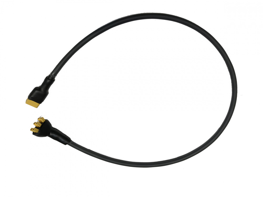 Förlängningskabel tre E30/40F lampor, 70cm XT60-XT30x3