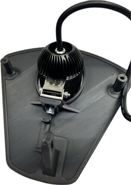 Lampfäste GASGAS 2024-, 40w med 1st NIZLED R40DRL