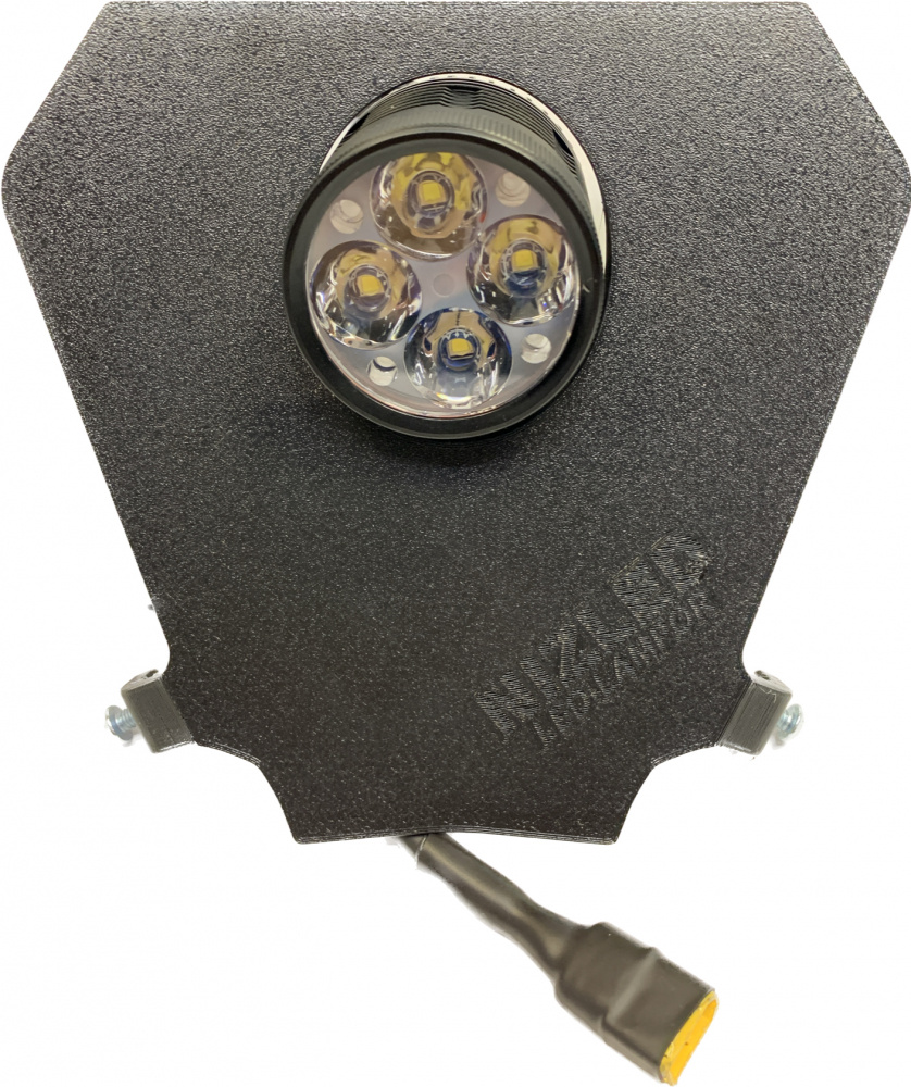 Lampfäste kallvit KTM 2017-2019, 36w med 1st NIZLED R40DRL