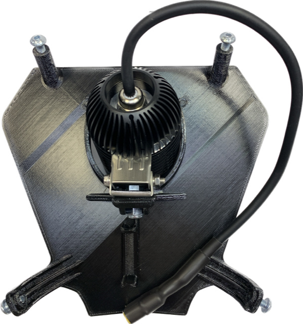 Lampfäste kallvit KTM 2017-2019, 36w med 1st NIZLED R40DRL