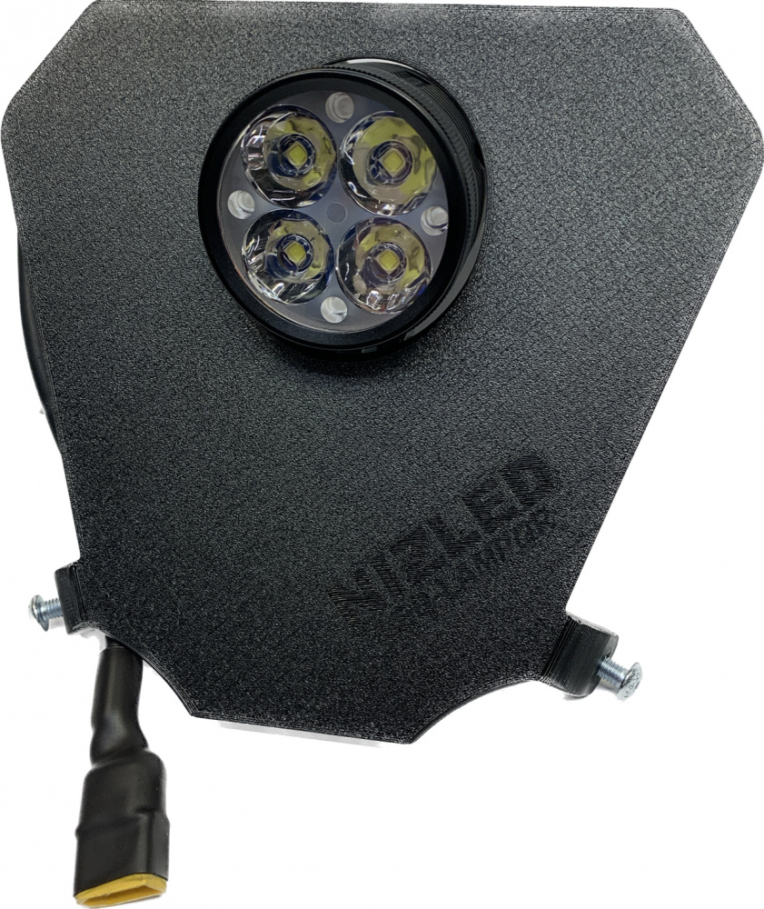 Lampfäste kallvit KTM 2020-2023, 36w med 1st NIZLED R40DRL