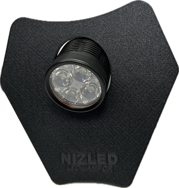 Lampfäste kallvit KTM 2024-, med 1st NIZLED 36watt R40DRL