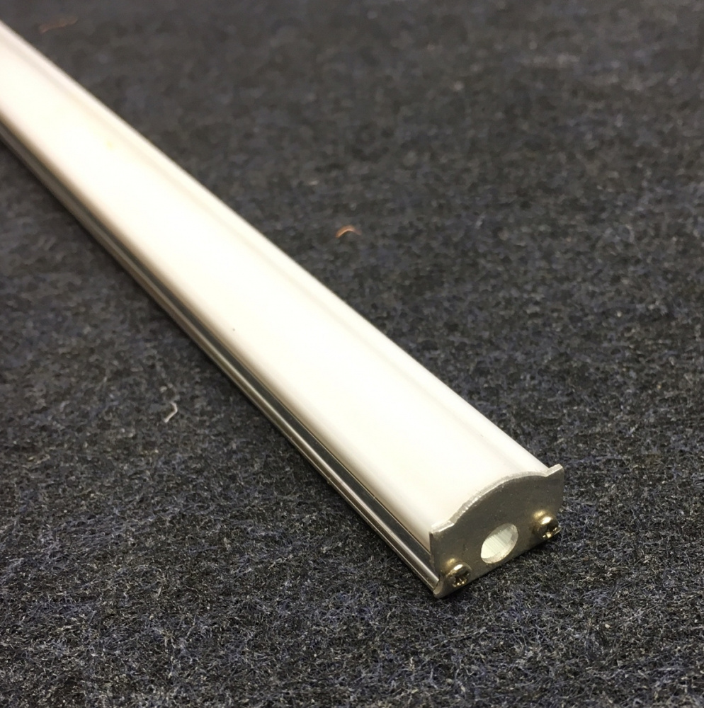 NIZLED 0,5 m LED Aluminiumlist vit 10watt