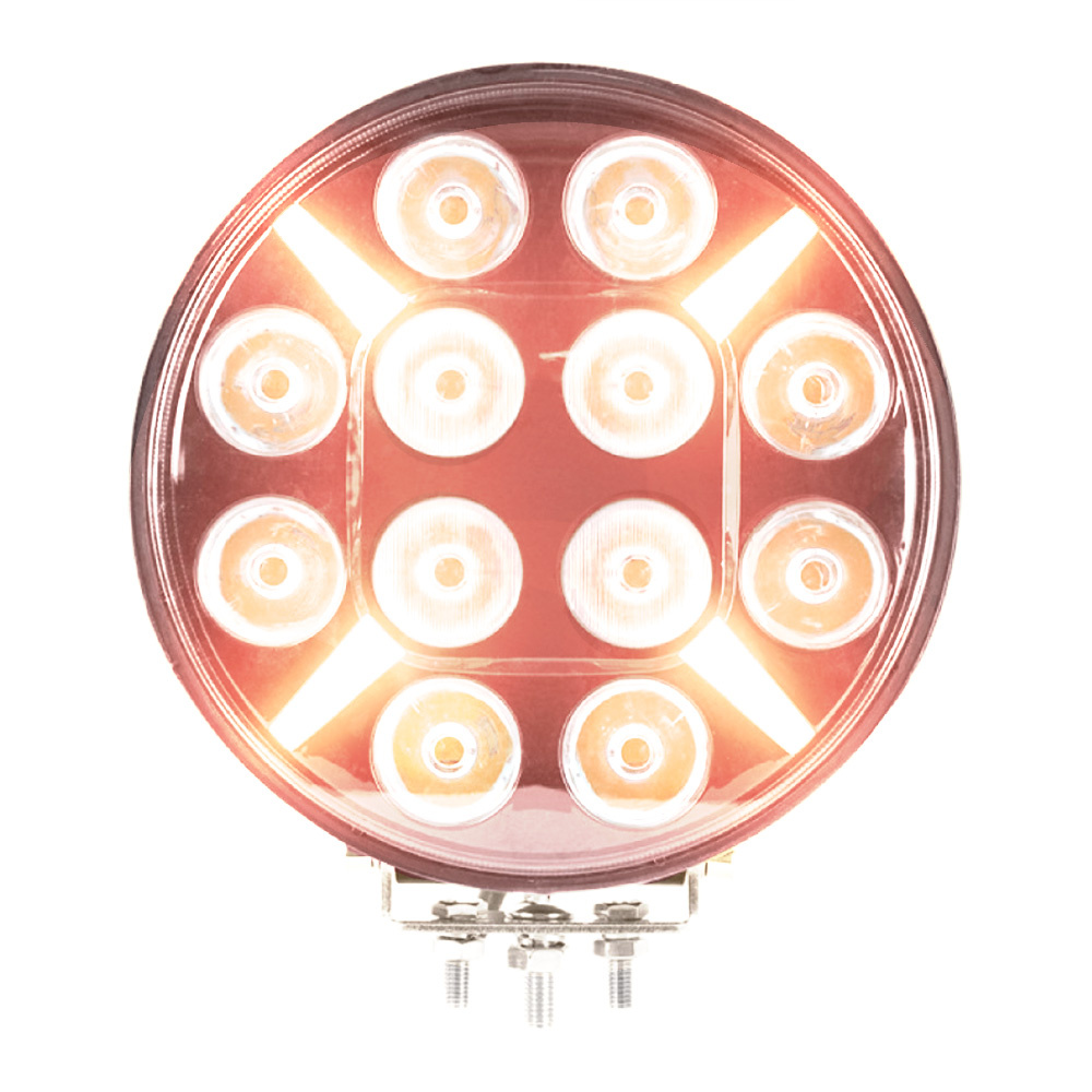 NIZLED R120DRL, 9 tum / 22 cm extraljus med DRL, 120W