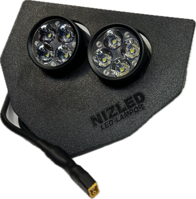 Dubbelfäste 80w Yamaha WR 2019-2023, NIZLED 2xR40DRL