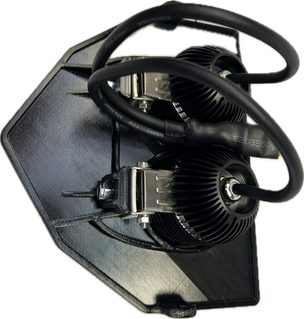 Dubbelfäste 80w Yamaha WR 2019-2023, NIZLED 2xR40DRL