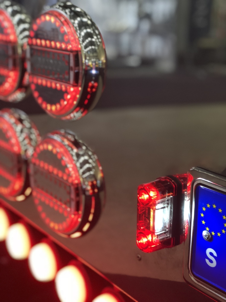 Strands Nsb LED Röd,12-24V