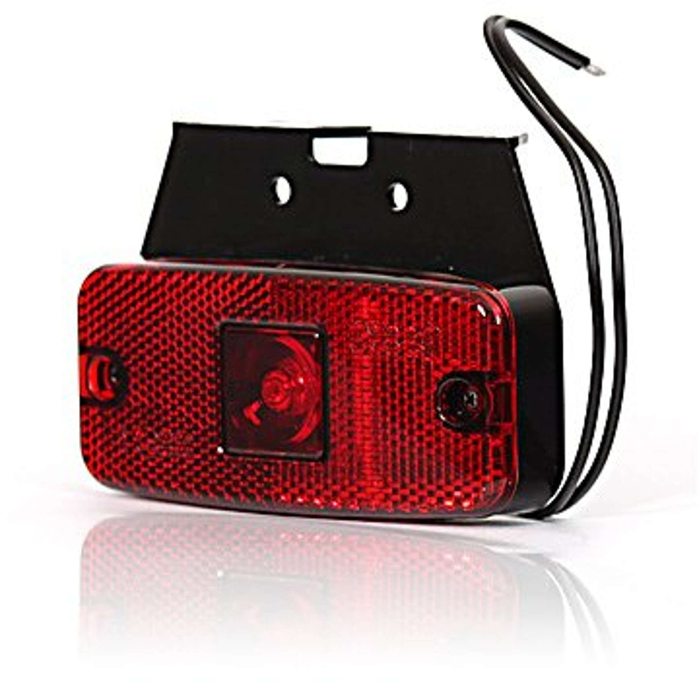 Strands Positions LED 111X50Mm Röd.12-24V,12-24V E-Märkt