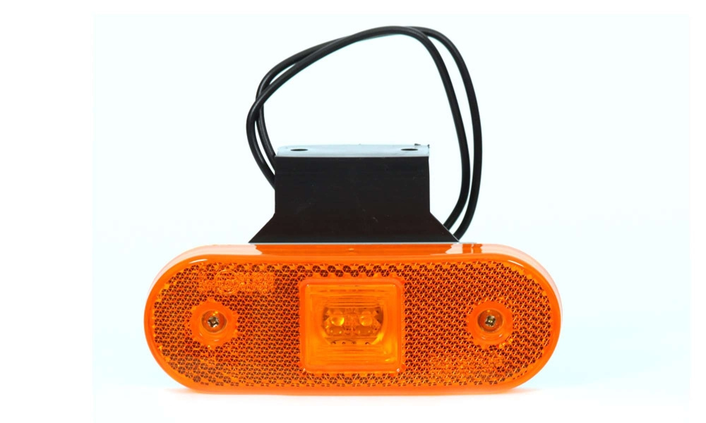 Strands Sido.M Orange 12-24V Med Fäste,Och Reflex. E-Märkt. LED