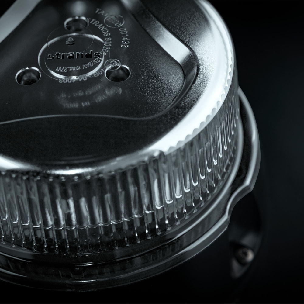 Strands Freedom Lighthouse XL Roterande Varningsljus Klar Lins