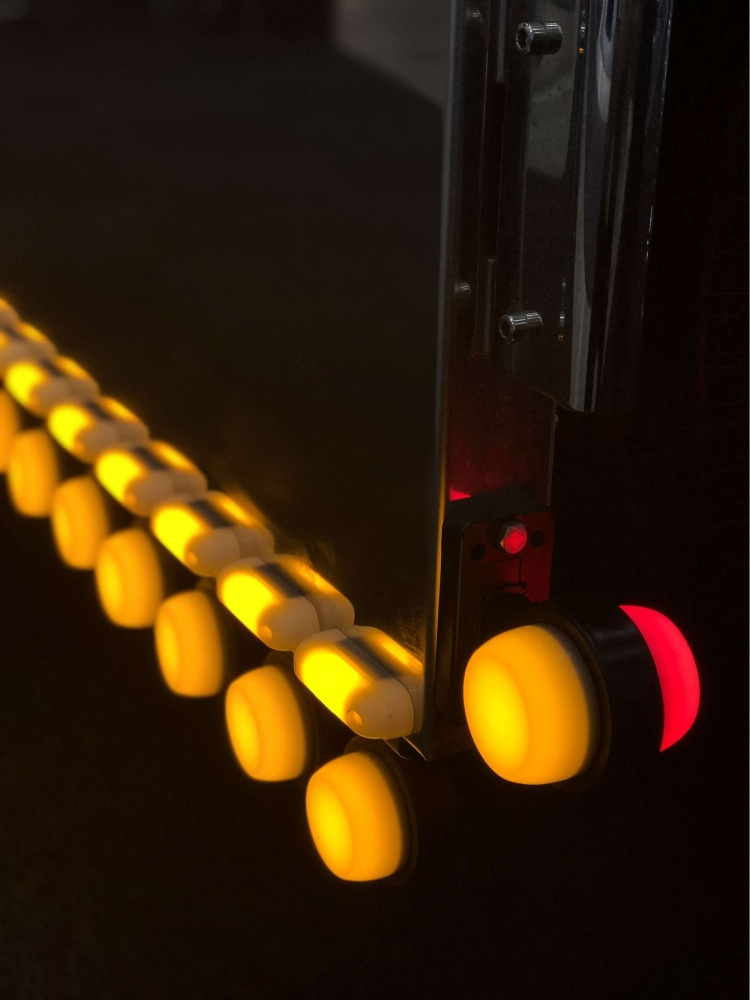 Strands Neon 3 LED Orange,12-24V E-Märkt