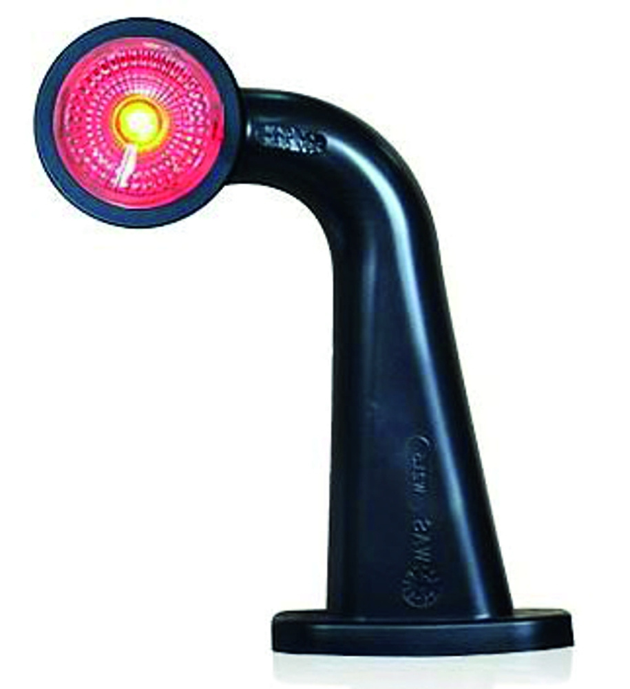 Strands Gummiarm LED 12-24V,(Vit & Röd) Höger
