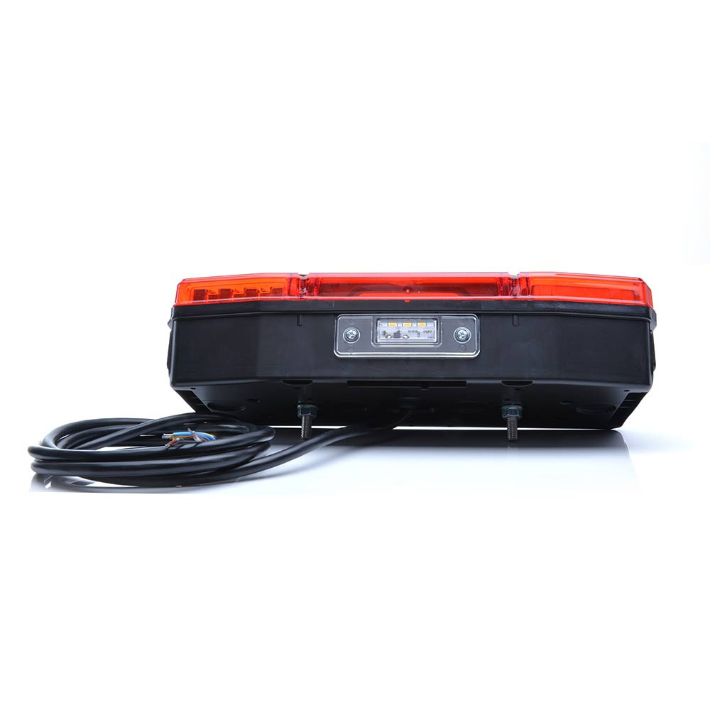 Strands Baklampa 5 Kammare LED Bil Vä,Med NS Belysning Neråt 12/24V