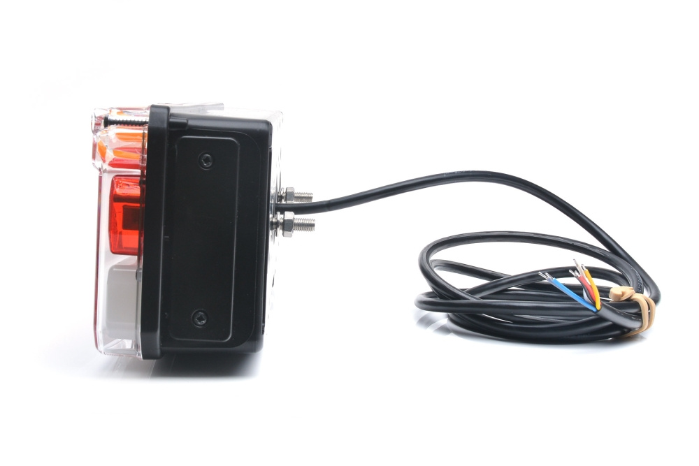 Strands Baklampa Vänster Släp,12-24V Dc, 5 Funk. Ip56. E-Godkänd