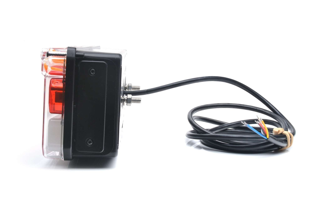 Strands Baklampa Vänster Släp,12-24V Dc, 5 Funk. Ip56. E-Godkänd