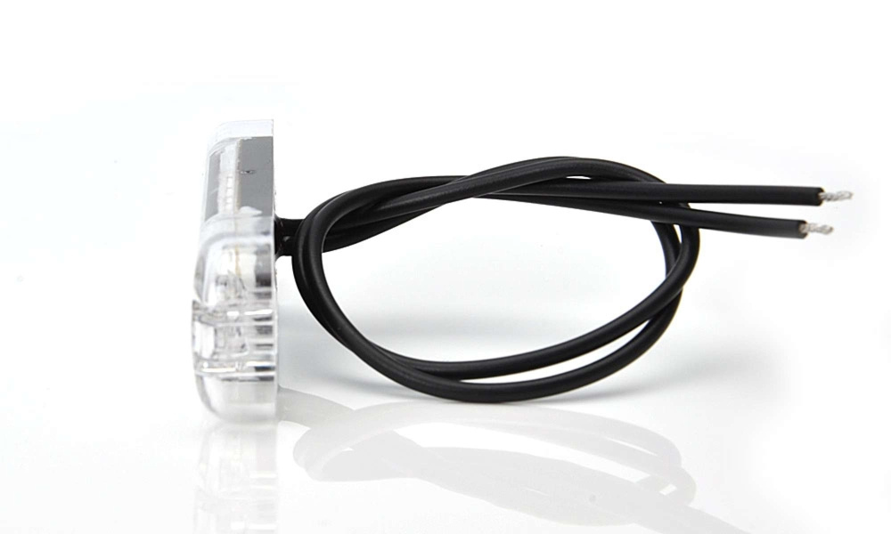 Strands Positionsljus Vit Slim 3 LED,9-36V IP68. E-Märkt.