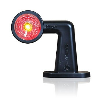 Strands Gummiarm LED 12-24V, Vit,Röd