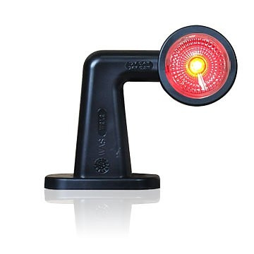 Strands Gummiarm LED 12-24V, Vit,Röd