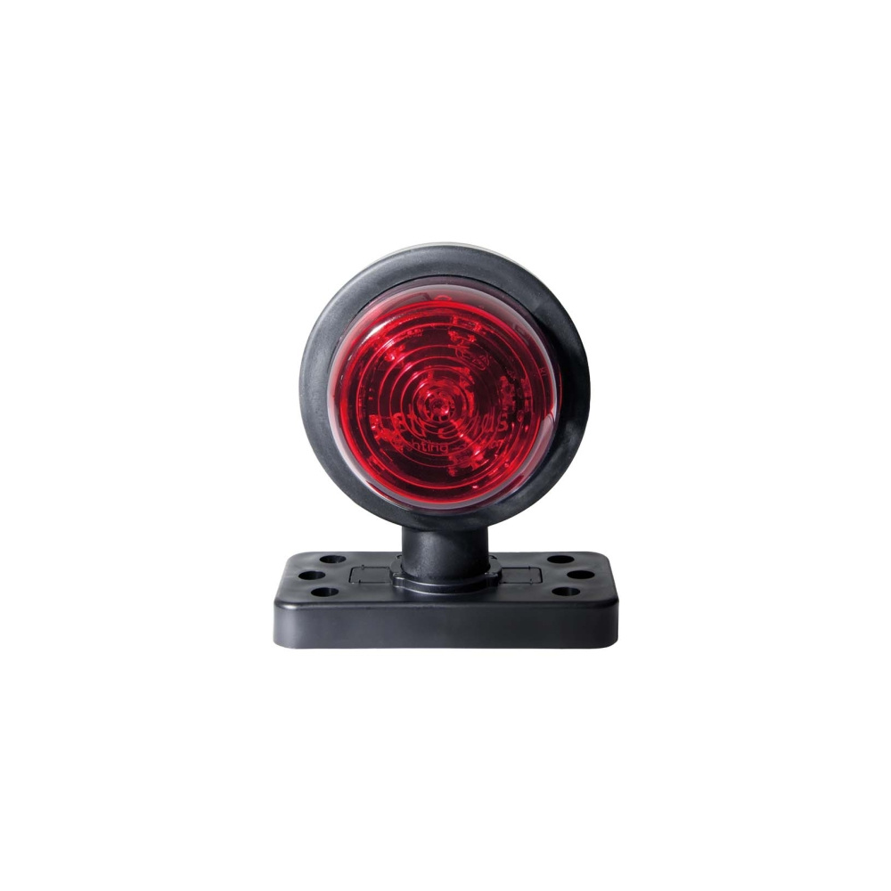 Strands Komplett Kort Gummiarm med positionsljus, vit och röd