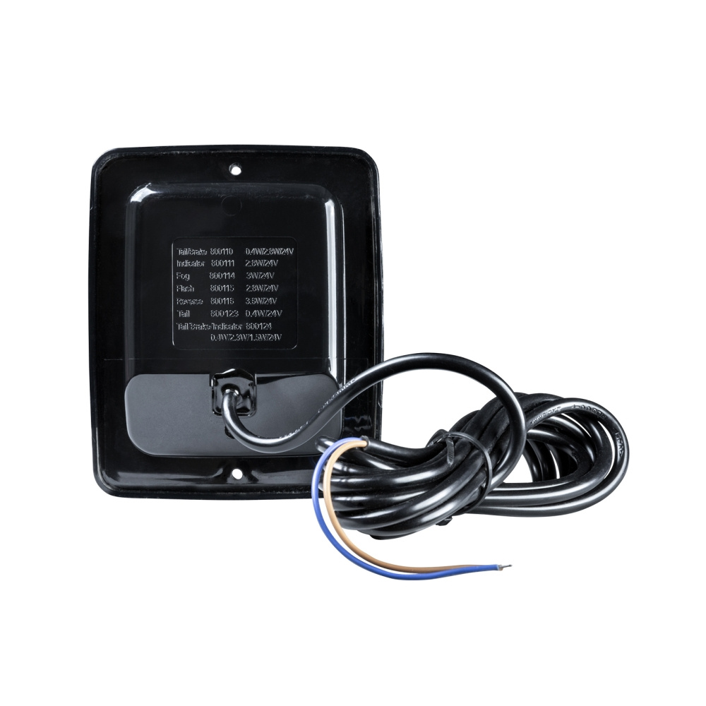 Strands Dark Knight Square Ize LED,Bak/Broms/Blinkers