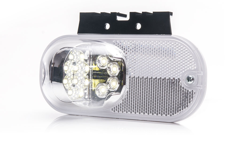 Strands Positionsljus Vit 12-24V DC