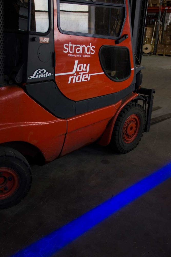 Strands Blå Linje Trucklampa 7W