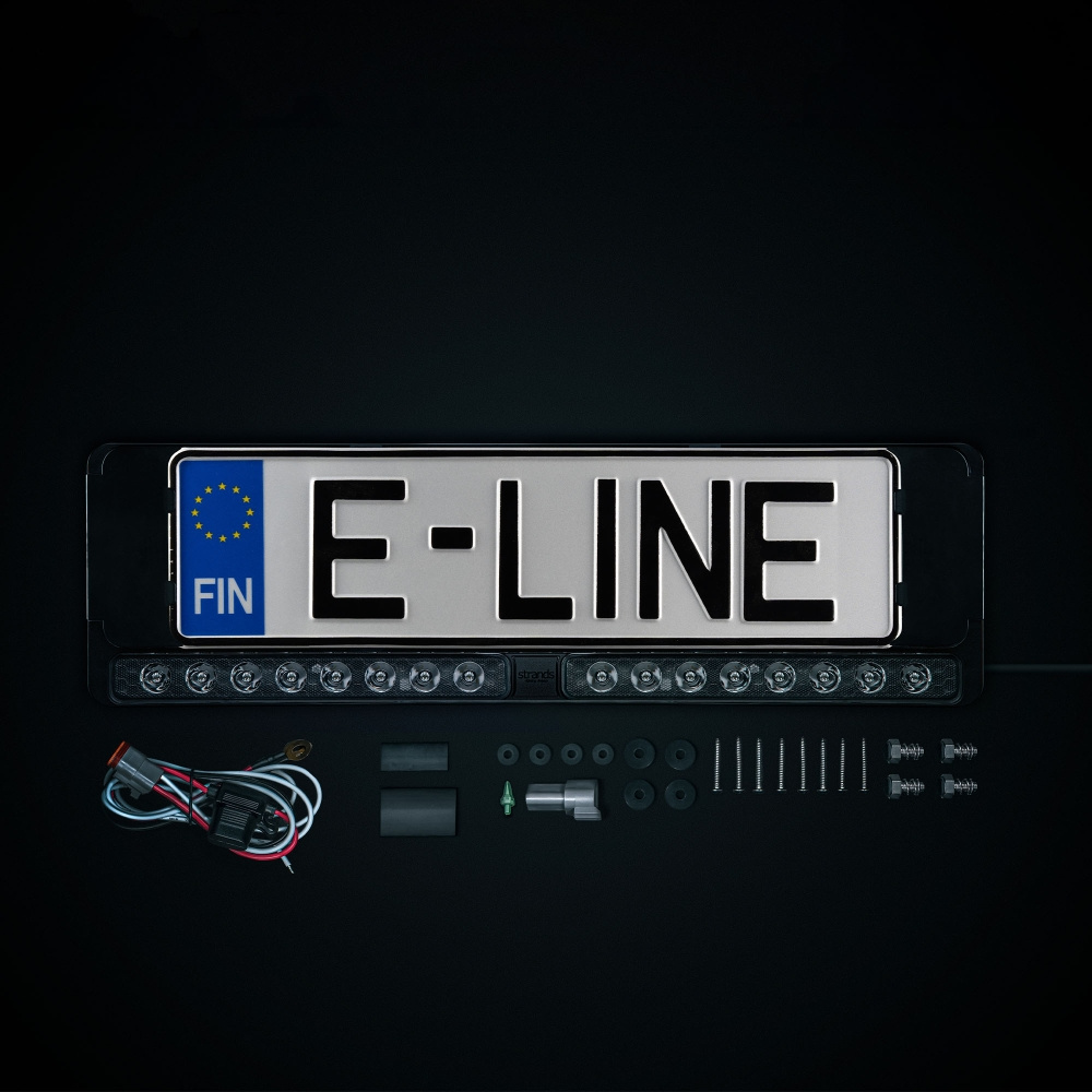 Strands NUUK E-Line Duo Nummerskylts DK LEDramp