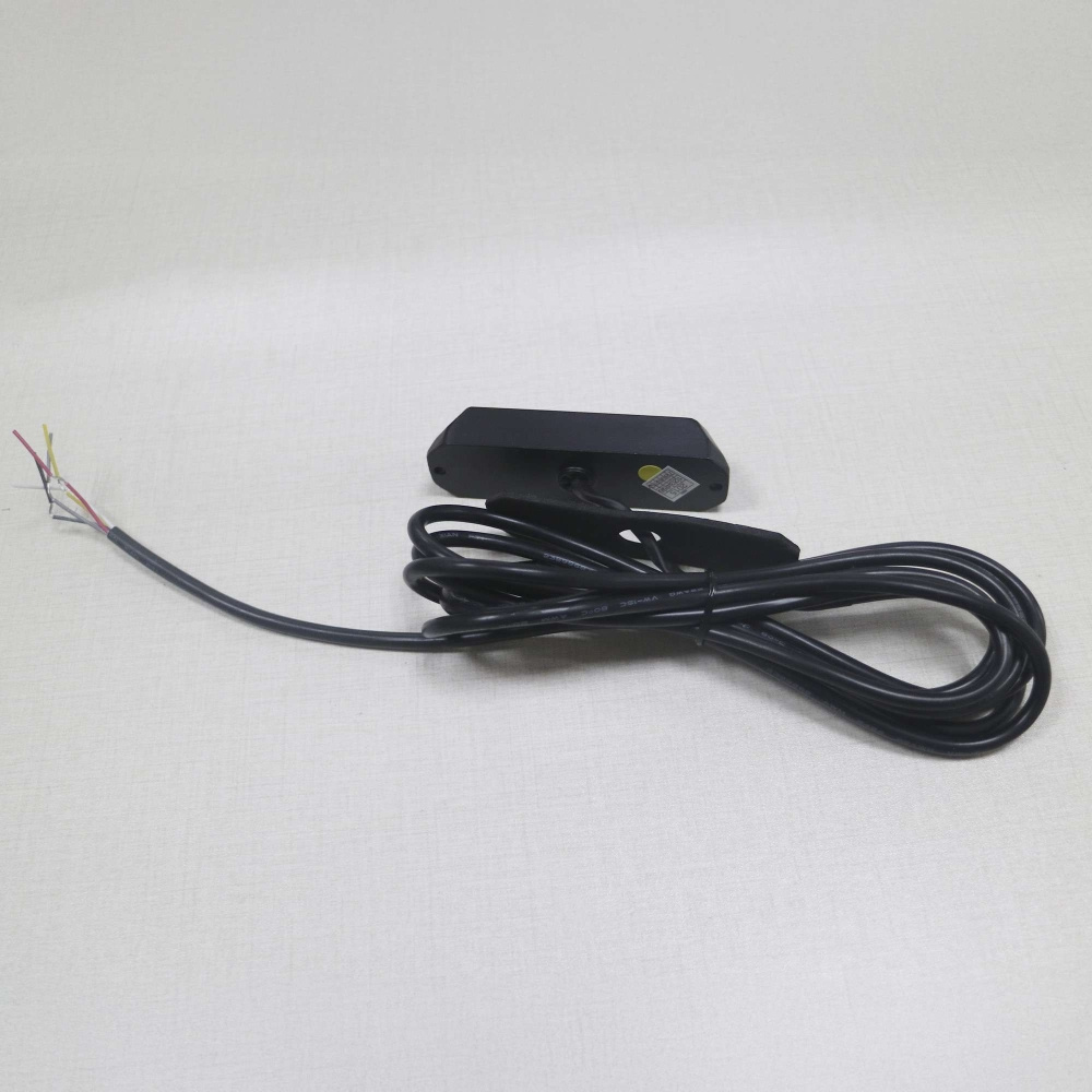 Strands Mini Riktat Blixtljus Orange Med Skärmad Kabel