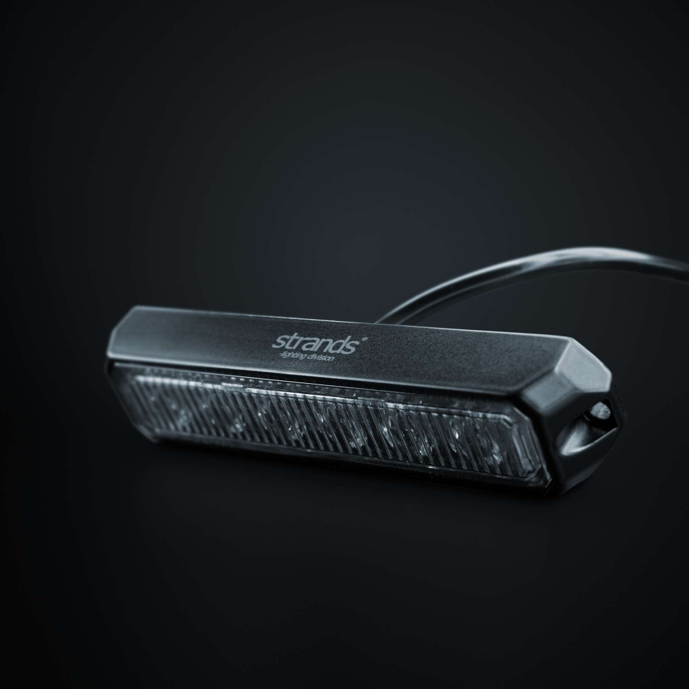 Strands Riktat Blixtljus Orange 6 LED