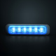 Strands Dark Knight Riktat Blixtljus Blue 6 LED Strands Dark Knight Riktat Blixtljus Blue 6 LED