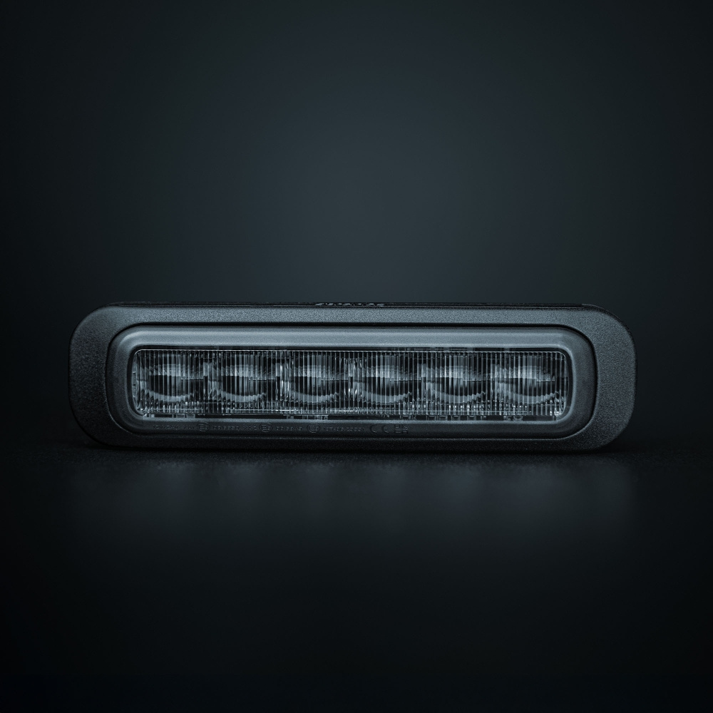 Strands Dark Knight Riktat Blixtljus Blue 6 LED