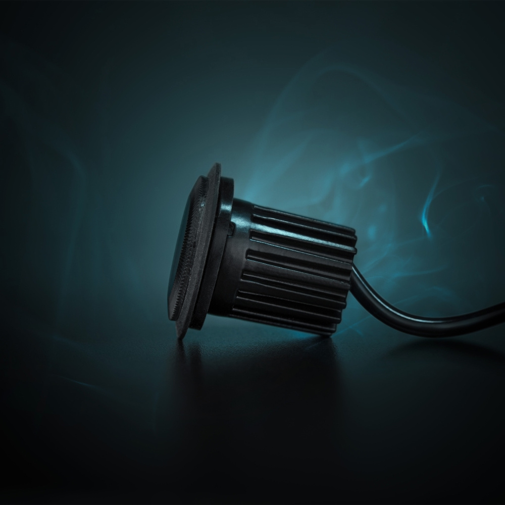 Strands Dark Knight Gloria Varningsljus Rökfärgad Lins