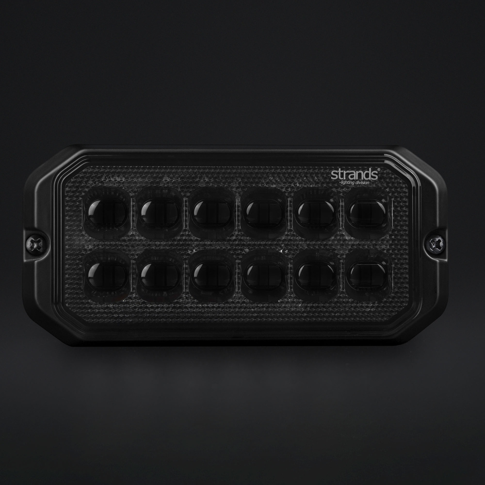 Strands Dark Knight Duo Riktat Blixtljus 12LED